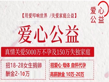 涟水捐卵助孕生子 爱心志愿者招募